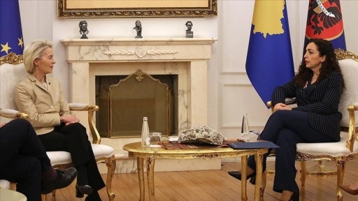 Kosova Cumhurbaşkanı Osmani, AB'den ülkesine uyguladığı cezai tedbirlerin kaldırılmasını talep