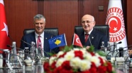 Kosova Cumhurbaşkanı Taçi TBMM'de