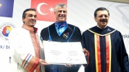 Kosova Cumhurbaşkanı Taçi'ye TOBB ETÜ'den fahri doktora