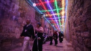 Kudüs, Ramazan için kandillerle süslendi