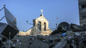 Kudüs Rum Ortodoks Patrikhanesi, İsrail'in Gazze'deki ibadethanelere saldırılarını kınadı