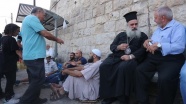 Kudüs'teki kiliseler Mescid-i Aksa'yla dayanışma içerisinde