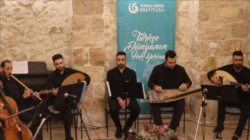 Kudüs'te 'Yunus Emre Ruhu' konseri müzikseverlerle buluştu