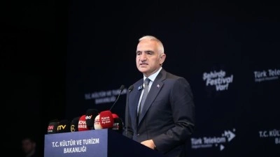 K&uuml;lt&uuml;r ve Turizm Bakanı Ersoy, Aydın K&uuml;lt&uuml;r Yolu Festivali'nin a&ccedil;ılışında konuştu