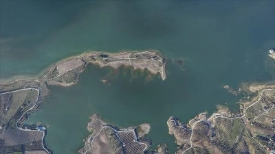 Kuraklık nedeniyle su seviyesi gerileyen Karakaya Barajı yağışlarla canlandı