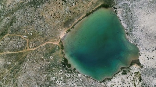 Kuraklıktan etkilenen Antalya'daki Yeşil Göl eski günlerine kavuştu
