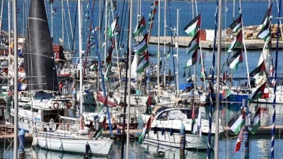 K&uuml;resel Sumud Filosu "2026 Bahar Misyonu" İtalya'dan yola &ccedil;ıkmaya hazır