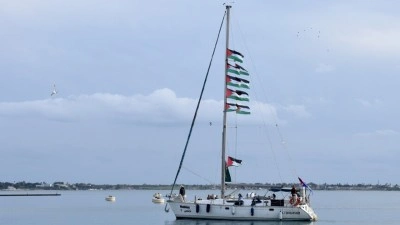 K&uuml;resel Sumud Filosu aktivistleri, İsrail'in saldırılarına rağmen yollarına devam edeceklerini
