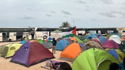 K&uuml;resel Sumud Filosu konvoyu Libya&rsquo;nın doğusuna ge&ccedil;mek i&ccedil;in 5 g&uuml;nd&uuml;r Sirte yakınlarında bekliyor