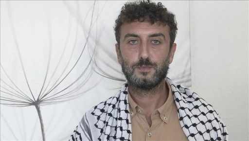 Küresel Sumud Filosu'ndaki İngiliz gazeteci Andrieu, Türkiye'ye teşekkürlerini sundu