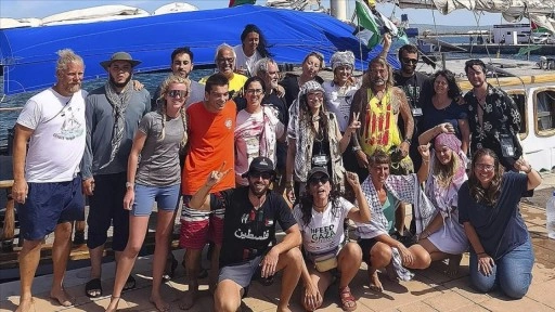 Küresel Sumud Filosu'ndaki Sırp aktivist Markovic, 3-4 gün içinde Gazze’de olacaklarını söyledi