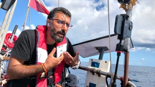 Küresel Sumud Filosu'ndaki Türk gazeteci Çelik, teknelerin Girit açıklarına ulaştığını söyledi