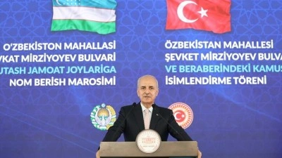 Kurtulmuş: &Ouml;zbekistan ile aramızdaki dostluğun eseri olması bakımından Arsuz'taki &Ouml;zbekistan Mahallesi fevkalade &ouml;nemli