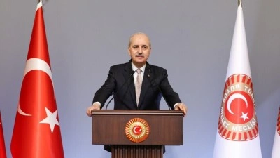 Kurtulmuş: Ter&ouml;r &ouml;rg&uuml;t&uuml;n&uuml;n silahlarını bırakması ve tasfiyesiyle, &ccedil;ıkarılacak yasalarla bu iş tamamen geride kalacak