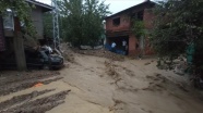 Kütahya&#039;da sağanak nedeniyle 2 köyde sel meydana geldi, tarım arazileri zarar gördü