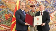 Kuzey Makedonya'dan TİKA Başkanı Çam'a liyakat nişanı