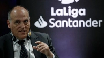 LaLiga Başkanı Tebas'dan Barcelona'ya eleştiri