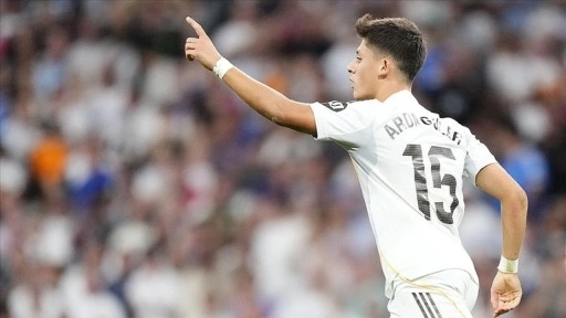 LaLiga'da Real Madrid, Arda Güler'in gol attığı maçı kazanarak zirveye çıktı