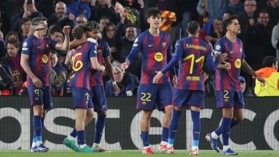 LaLiga'da &uuml;st &uuml;ste 6. ma&ccedil;ını kazanan Barcelona, şampiyonluğa gidiyor