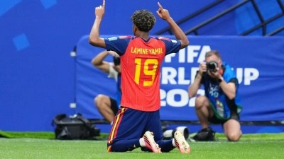 Lamine Yamal, "secdeli" gol sevinci sonrası sosyal medyada hedef oldu
