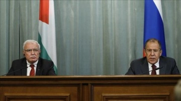 Lavrov, Filistinli mevkidaşı Maliki ile Gazze'deki gerginliği görüştü