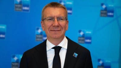 Letonya Cumhurbaşkanı Rinkevics, NATO Ankara Zirvesi kapsamında AA'ya konuştu