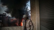 Libya'da hükümet güçleri Hafter milislerine mühimmat taşıyan konvoyu vurdu