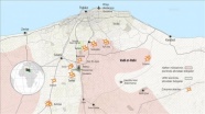 Libya'da UMH güçleri Terhune kentindeki Hafter mevzilerini vurdu