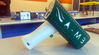 Lise &ouml;ğrencileri elektromanyetik y&ouml;ntemle r&uuml;zgar hızı &ouml;l&ccedil;en cihaz geliştirdi