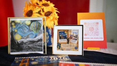 Lise &ouml;ğrencileri Van Gogh'u 'T&uuml;rkiye ve Avrupa turu'na &ccedil;ıkardı
