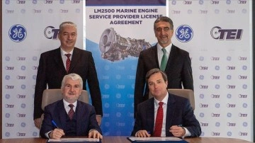 LM2500 deniz gaz türbinlerinin bakım, onarım ve revizyonları için lisans anlaşması imzalandı