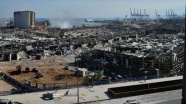 Lübnan Elektrik Kurumu merkez binası patlama sonucu tamamen yıkıldı