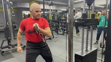 Lübnanlı 78 yaşındaki vücut geliştirme sporcusu "yaşlılığa" meydan okuyor