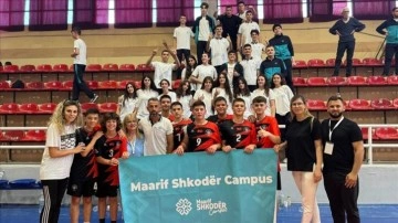 Maarif İşkodra Kampüsü öğrencileri, "Spartakiada 2024" yarışmasında şampiyon oldu