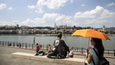 Macaristan'ın başkenti Budapeşte'de 41,1 dereceyle sıcaklık rekoru kırıldı