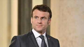 Macron, depremler nedeniyle Fransa'nın Türkiye ile dayanışma içinde olduğunu söyledi