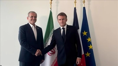 Macron, İran Cumhurbaşkanı Mesud Pezeşkiyan ile telefonda g&ouml;r&uuml;şt&uuml;