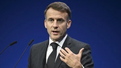 Macron: Netanyahu'yu L&uuml;bnan'a kara harekatından ka&ccedil;ınmaya &ccedil;ağırdım