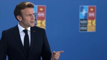 Macron, Türkiye'nin Finlandiya ve İsveç'in NATO'ya katılımına ilişkin adımından memnu