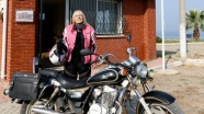 Mahallenin motosikletli kadın muhtarı