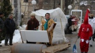 Makedonya&#039;da &#039;renkli&#039; Vevçani Karnavalı