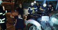 Malatya'da sahur vakti araç kundaklandı