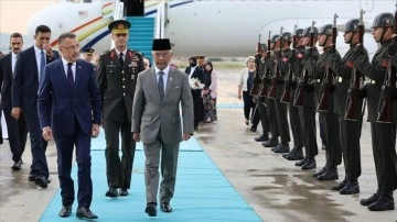 Malezya Kralı Sultan Abdullah Şah, Ankara'da