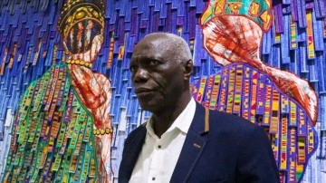 Malili sanatçı Sahel'deki terör sorununa 'estetik şekilde' dikkati çekiyor