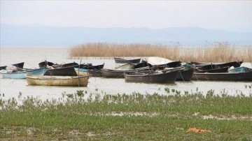 Manyas Kuş Gölü'ndeki kuraklık balıkçıları olumsuz etkiledi