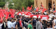 Mardin'de büyük yürüyüş! Midyat PKK’ya karşı ayağa kalktı