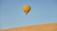 Mardin'de ilk sıcak hava balonu havalandı