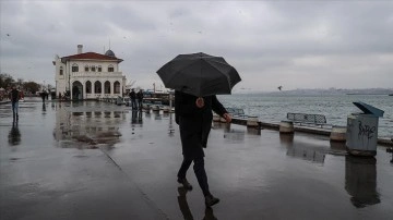 Marmara Bölgesi için 22 Mart'tan itibaren itibaren kuvvetli yağış uyarısı