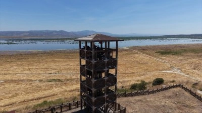 Marmara G&ouml;l&uuml;'nde canlanan yaban hayatı i&ccedil;in denetimler artırıldı