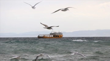 Marmara'nın batısı ve Kuzey Ege için kuvvetli lodos uyarısı